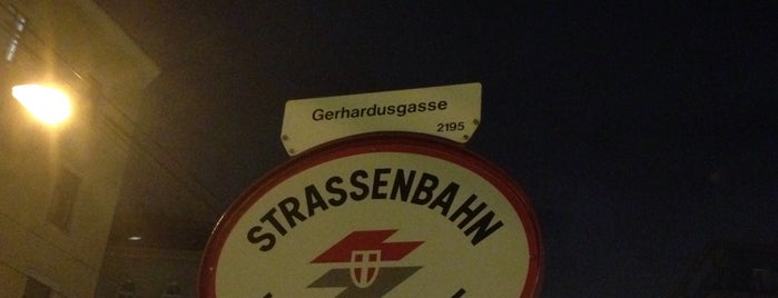 H Gerhardusgasse is one of WienTramEdit.