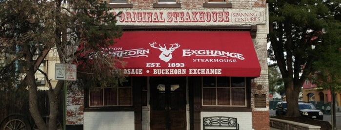 The Buckhorn Exchange is one of Favorite Restaurants.