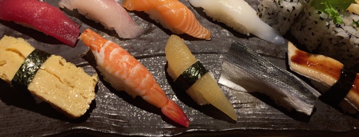 Sushi&Vege Japanese Cuisine Aoki is one of Tempat yang Disimpan fuji.