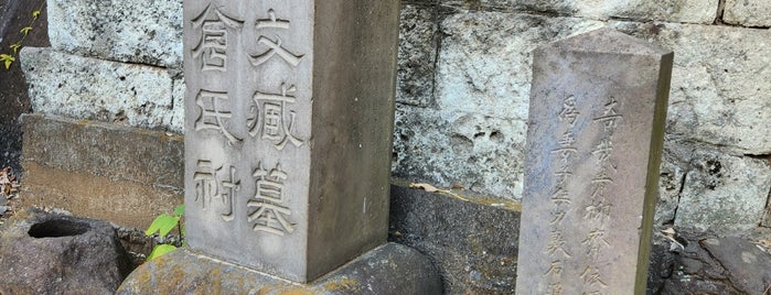 青柳文蔵の墓 is one of 東京ココに行く！ Vol.36.