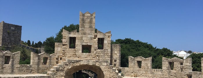 Saint Paul's Gate is one of Greece. Rhodes.