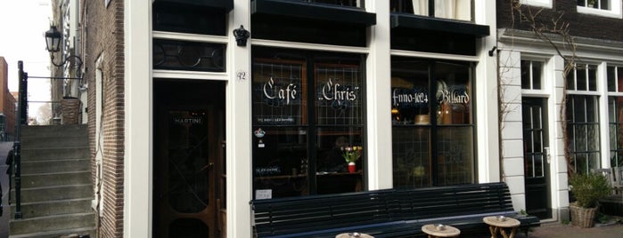 Café Chris is one of De Jordaan - Eten & Drinken 2/2 ❌❌❌.
