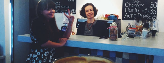 Миндаль coffee room is one of [Kyiv coffee radar]>рекомендує.