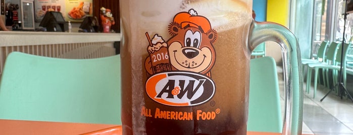 A&W is one of Favorite Food.