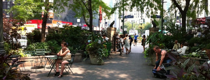 Greeley Square is one of Favorite NYC Stuff.