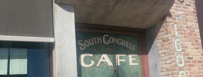 South Congress Cafe is one of Austin.