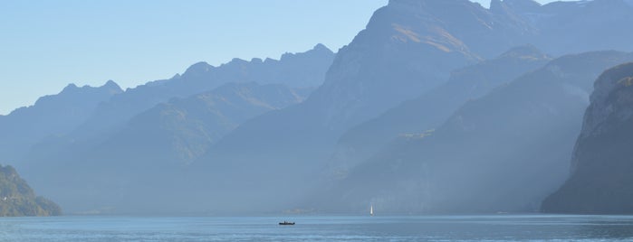 Vierwaldstättersee / Lake Lucerne is one of Daniel'in Kaydettiği Mekanlar.