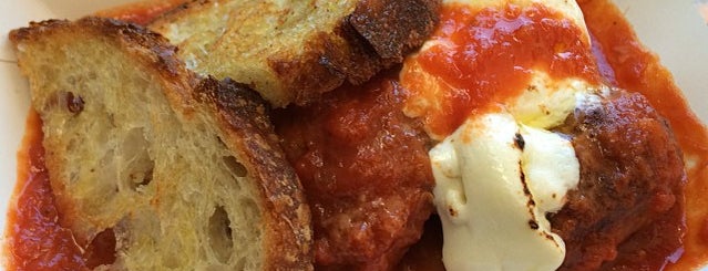 Red Sauce Meatball Truck is one of Foodie places to try.