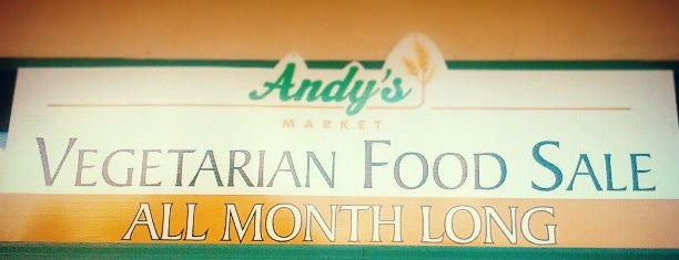 Andy's Market is one of Lugares favoritos de Heidi.