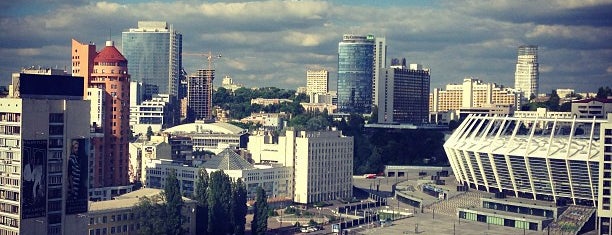 БЦ «Олімпійський» is one of Екатерина’s Liked Places.