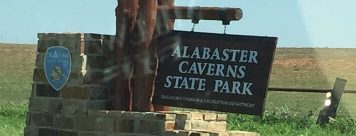 Alabaster Caverns State Park is one of OKC Faves.