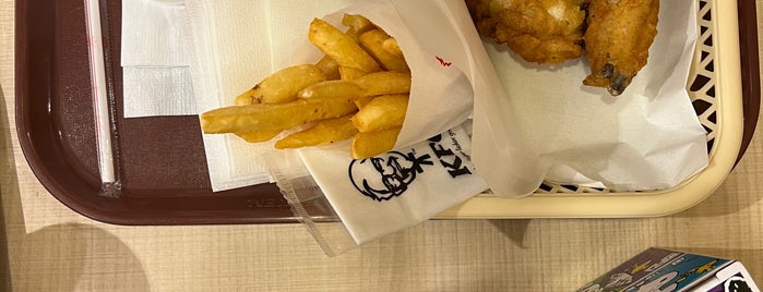 KFC is one of 電源のあるカフェ（電源カフェ）.