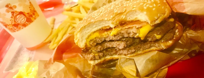 Burger King is one of chek todos los dias.