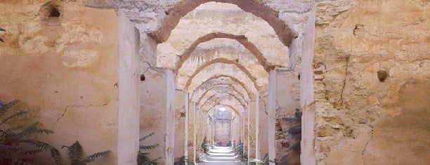 Hri Souani - Granaries of Meknes is one of Orte, die Maryam gefallen.
