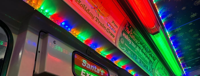 CTA Holiday Train is one of yearly events in chicagoland area.