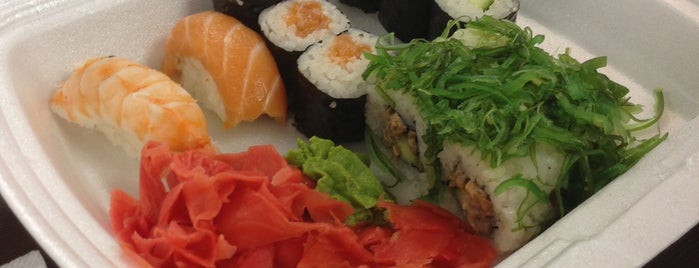 SushiBox is one of Moscow.