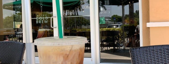 Starbucks is one of Miami FL (Dexter).