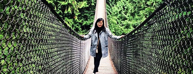 Lynn Canyon Suspension Bridge is one of Bikabout Vancouver.