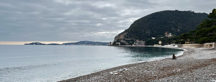 Plage d'Eze is one of Azurové pobřeží.