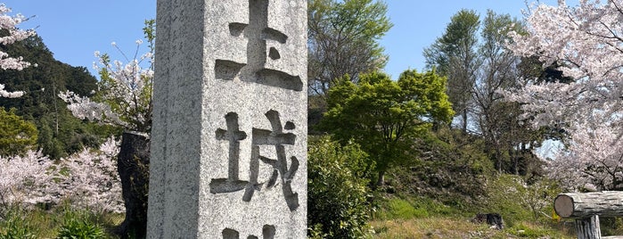 安土城跡 is one of 日本百名城.