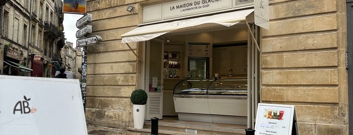 La Maison du Glacier is one of Bordeaux Food & Drink.