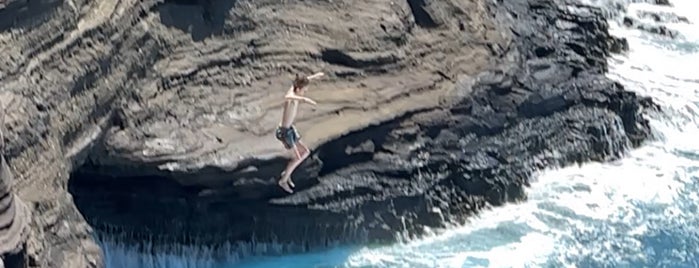 Spitting Caves is one of Oahu To Do List.