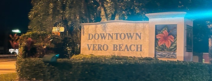 Downtown Vero Beach is one of Vero Beach, FL.