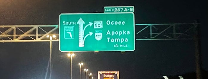 429 & Florida Turnpike is one of Orlando Roads.