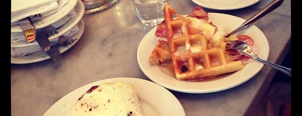 Buvette is one of The 15 Best Places for Waffles in New York City.