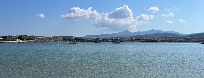 Stefano Beach is one of Paros.
