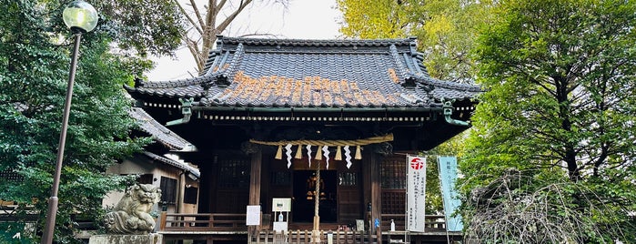 経堂天祖神社 is one of 自転車でお詣り.