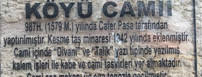 Büyüksaka Köyü Camii is one of Merkez Koyler | Spirituel Merkezler.
