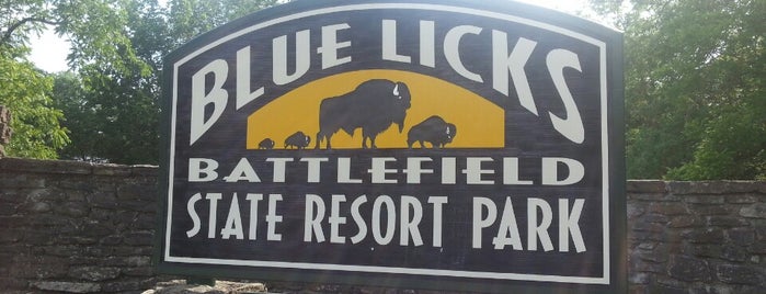 Blue Licks Battlefield State Resort Park is one of Native American Cultures, Lands, & History.