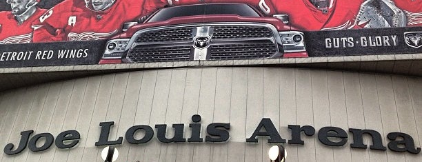 Joe Louis Arena is one of Malcolm’s Liked Places.