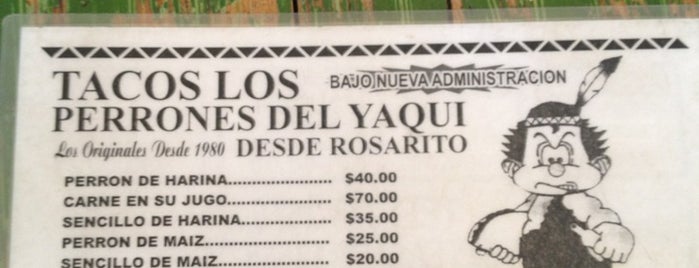 Tacos los Perrones is one of Tijuana.