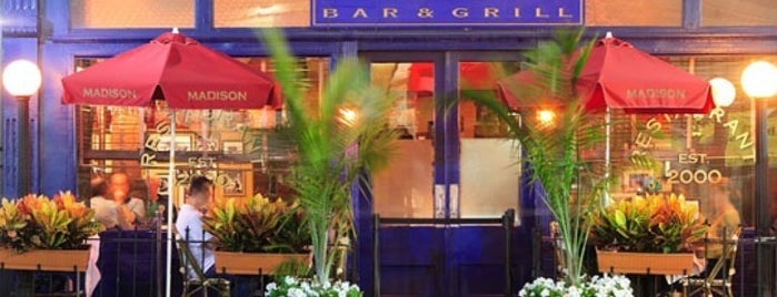 The Madison Bar and Grill is one of Hoboken Drinks and Food.