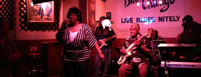 Blue Chicago is one of Chicago blues, jazz and karaoke.