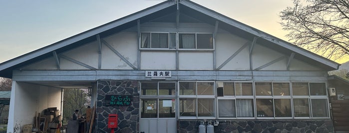 Hirafu Station is one of 8/26~9/2東北北海道.