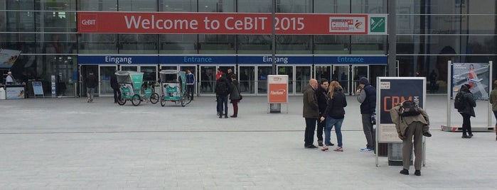 CeBIT 2015 is one of Places.