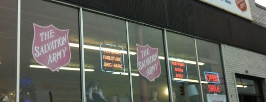 Salvation Army Thrift Store is one of Thrift Score NYC.