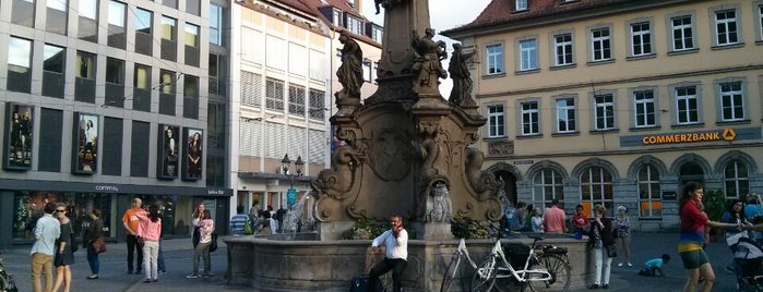 Vierröhrenbrunnen is one of Würzburg.