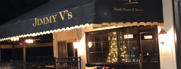 Jimmy V's Steakhouse is one of Restraunts Out of Town to Try.