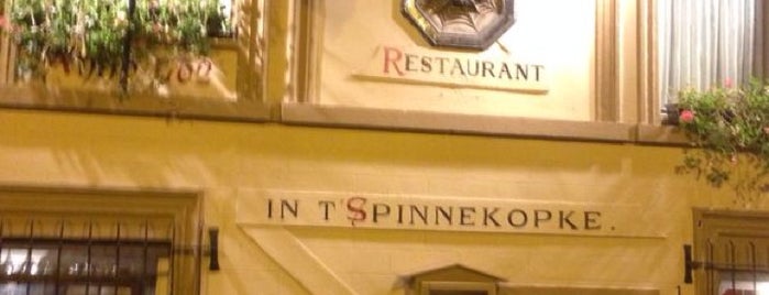 In 't Spinnekopke is one of Resto in Brussels.