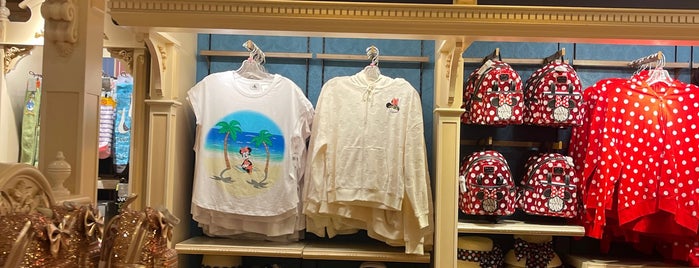 Disney Clothiers, Ltd. is one of Disneyland Shops.