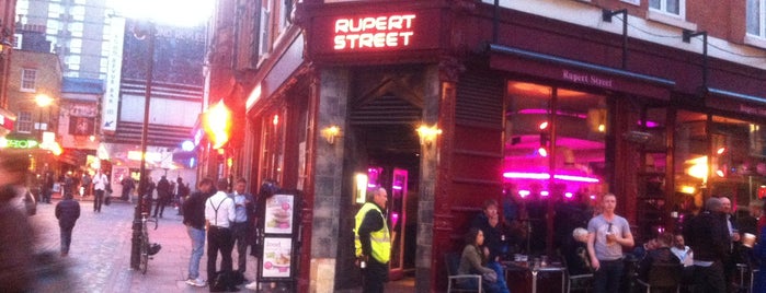 Rupert Street Bar is one of London - gay bars.