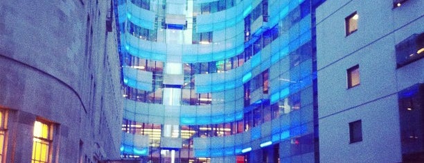 BBC Broadcasting House is one of Ок.
