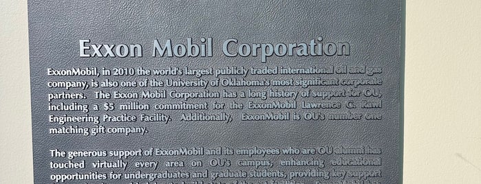 Exxonmobil Engineering Practice Facility is one of OU.