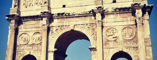 Arco de Constantino is one of Rome.