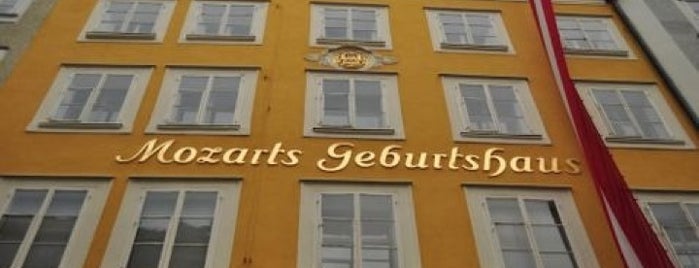 Mozarts Geburtshaus is one of Austria.