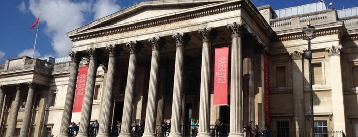 Лондонская Национальная галерея is one of London, UK.